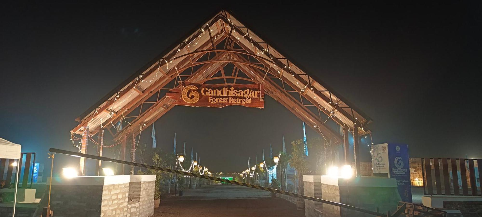 Готель Gandhisagar Forest Retreat Gurla Екстер'єр фото
